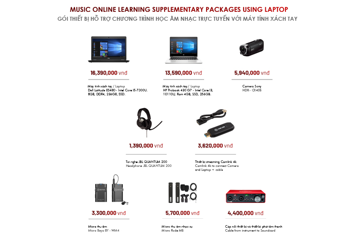 ONLINE MUSIC LEARNING SUPPLEMENTARY PACKAGES 5