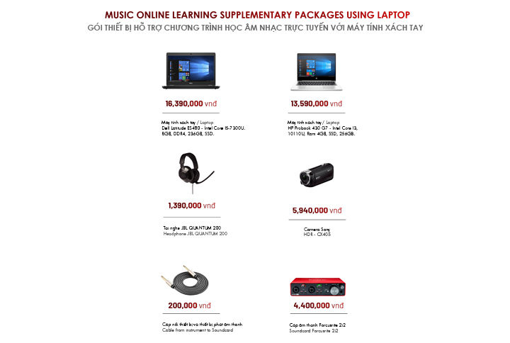 ONLINE MUSIC LEARNING SUPPLEMENTARY PACKAGES 4