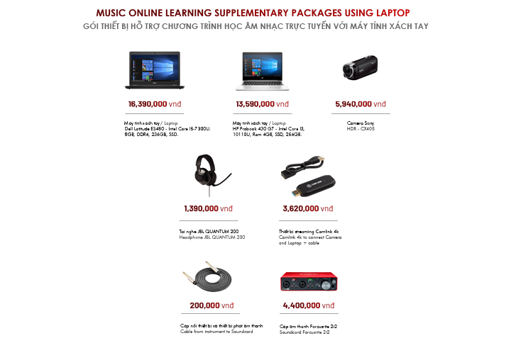 ONLINE MUSIC LEARNING SUPPLEMENTARY PACKAGES 6
